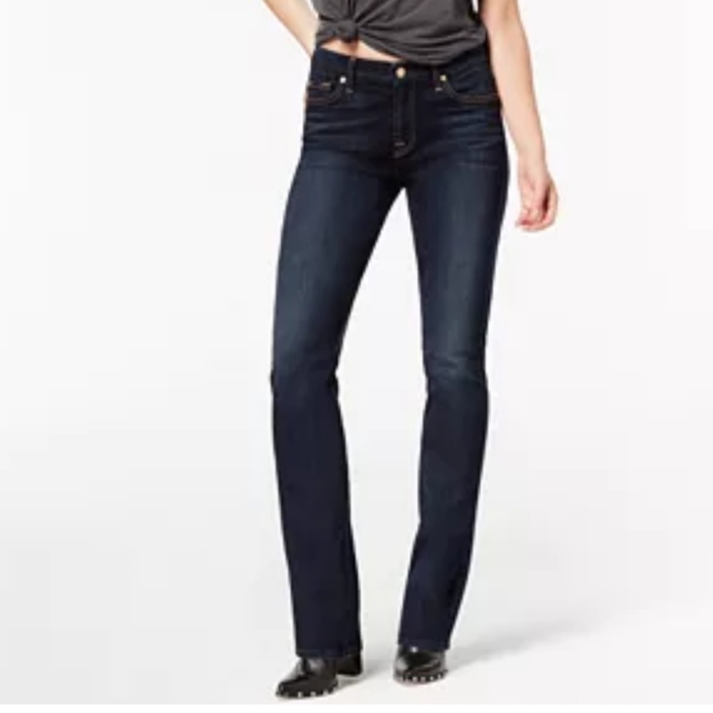 7 For All Mankind Mid Rise Bootcut Jeans Sz 26
